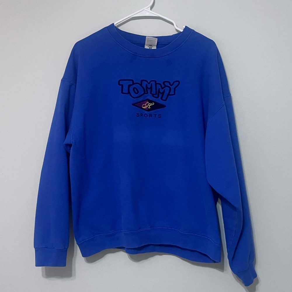 Tommy Sports blue crew neck size XL